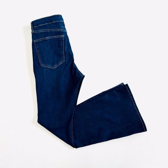 Topshop Moto Jamie flare jeans W32 L30 fits UK 12 Mid blue High rise retro 70s - Picture 4 of 6